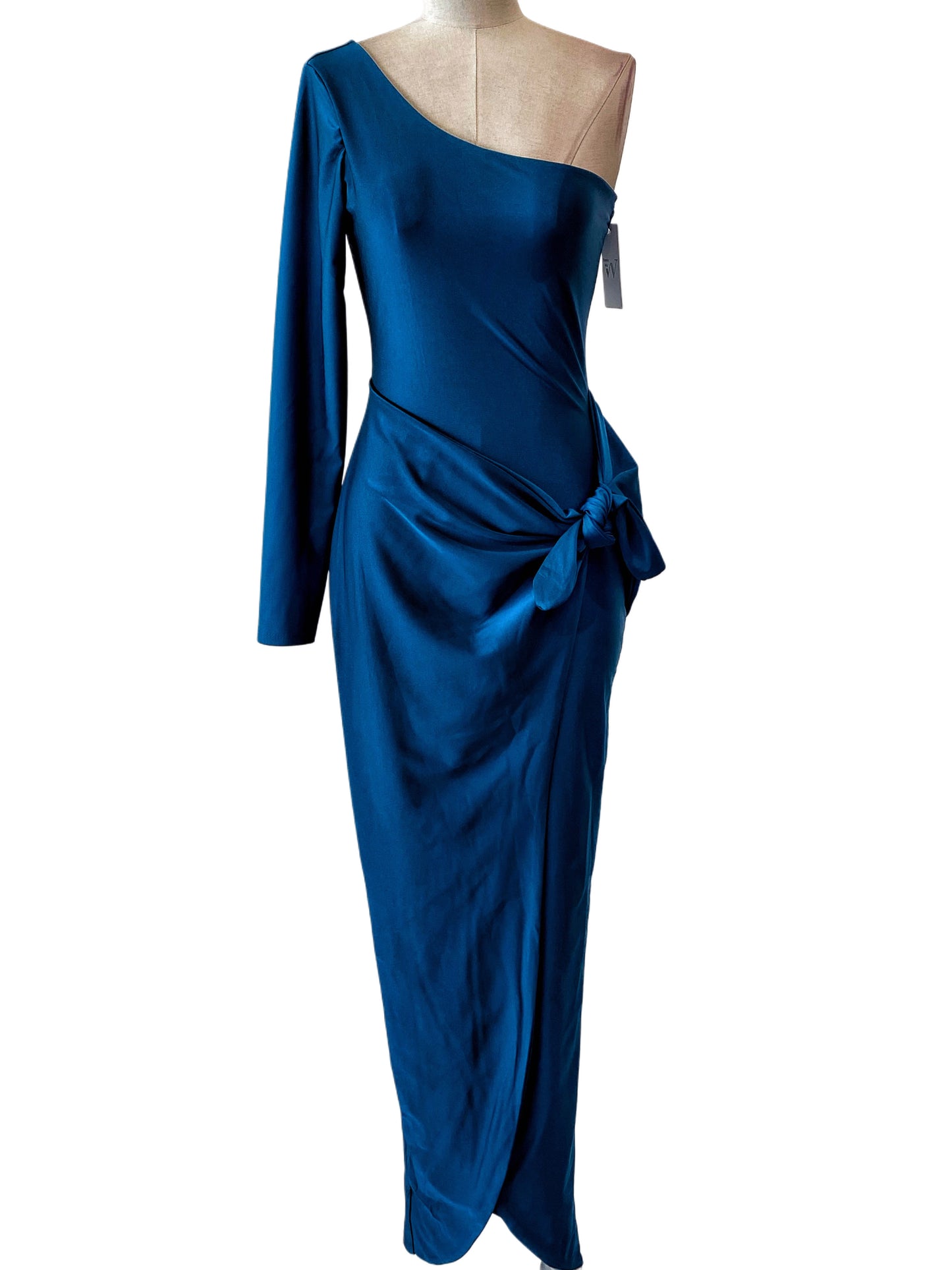 VESTIDO LARGO ELÁSTICO BRILLANTE - Emma Wu Design - 4746