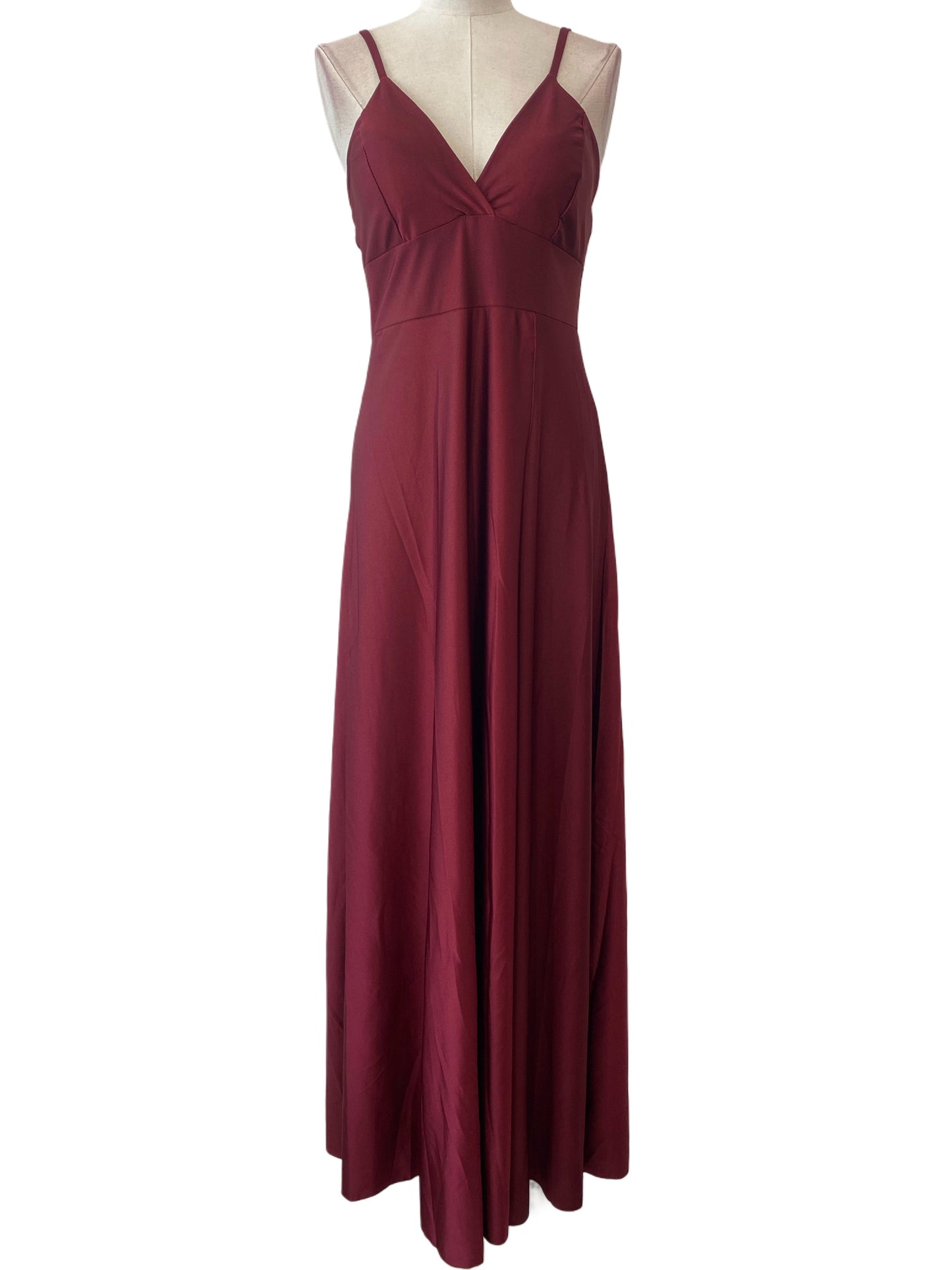 VESTIDO LARGO ELÁSTICO BRILLANTE 6241 - Emma Wu Design