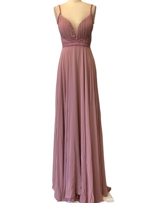 VESTIDO LARGO - Emma Wu Design - 7011