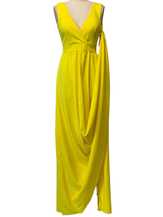 VESTIDO LARGO - Emma Wu Design - 9914