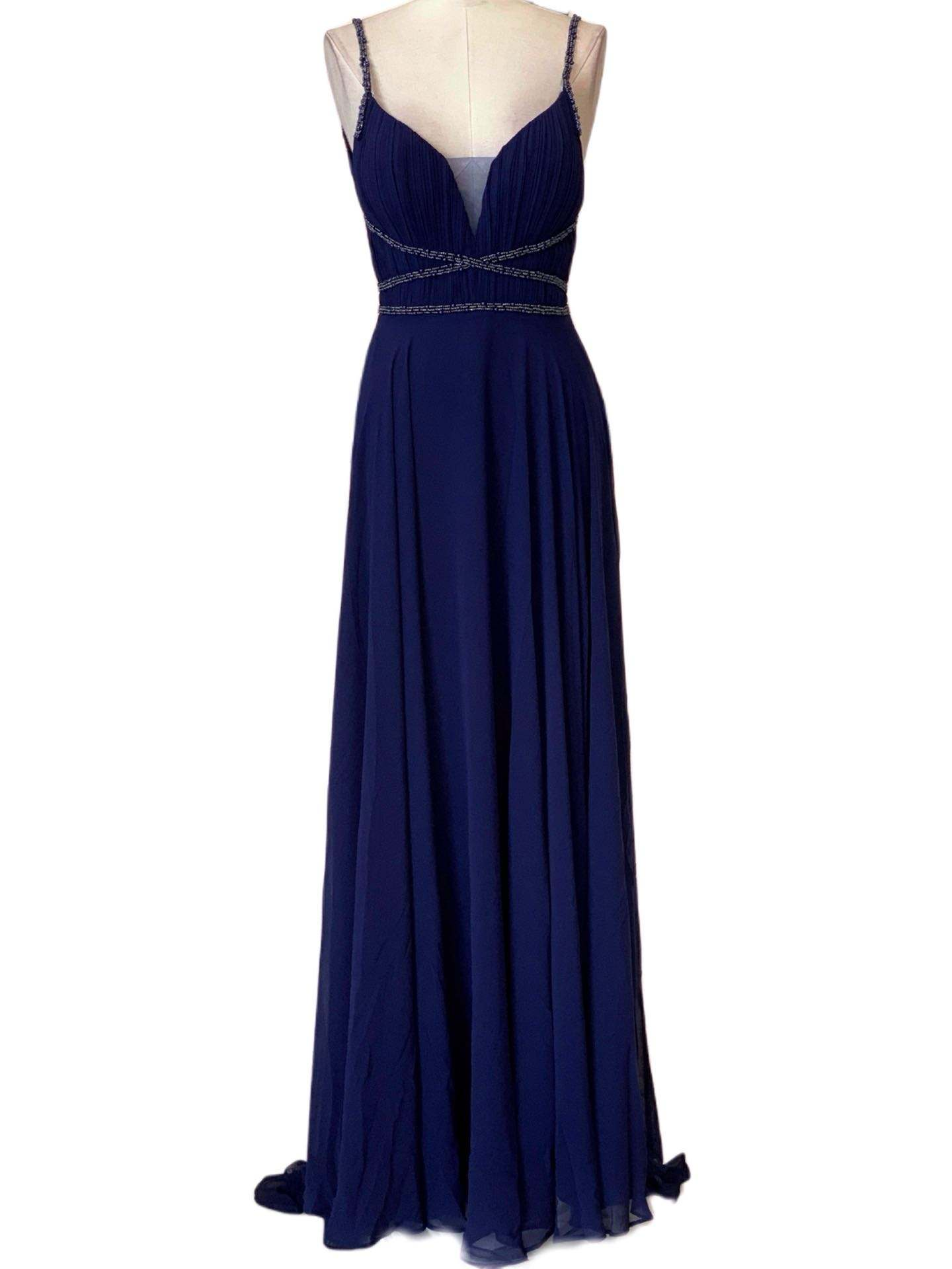 VESTIDO LARGO - Emma Wu Design - 7011