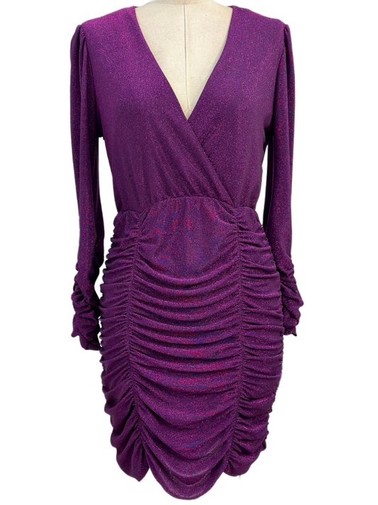 Short Sparkle Dress - Emma Wu Design - 21396