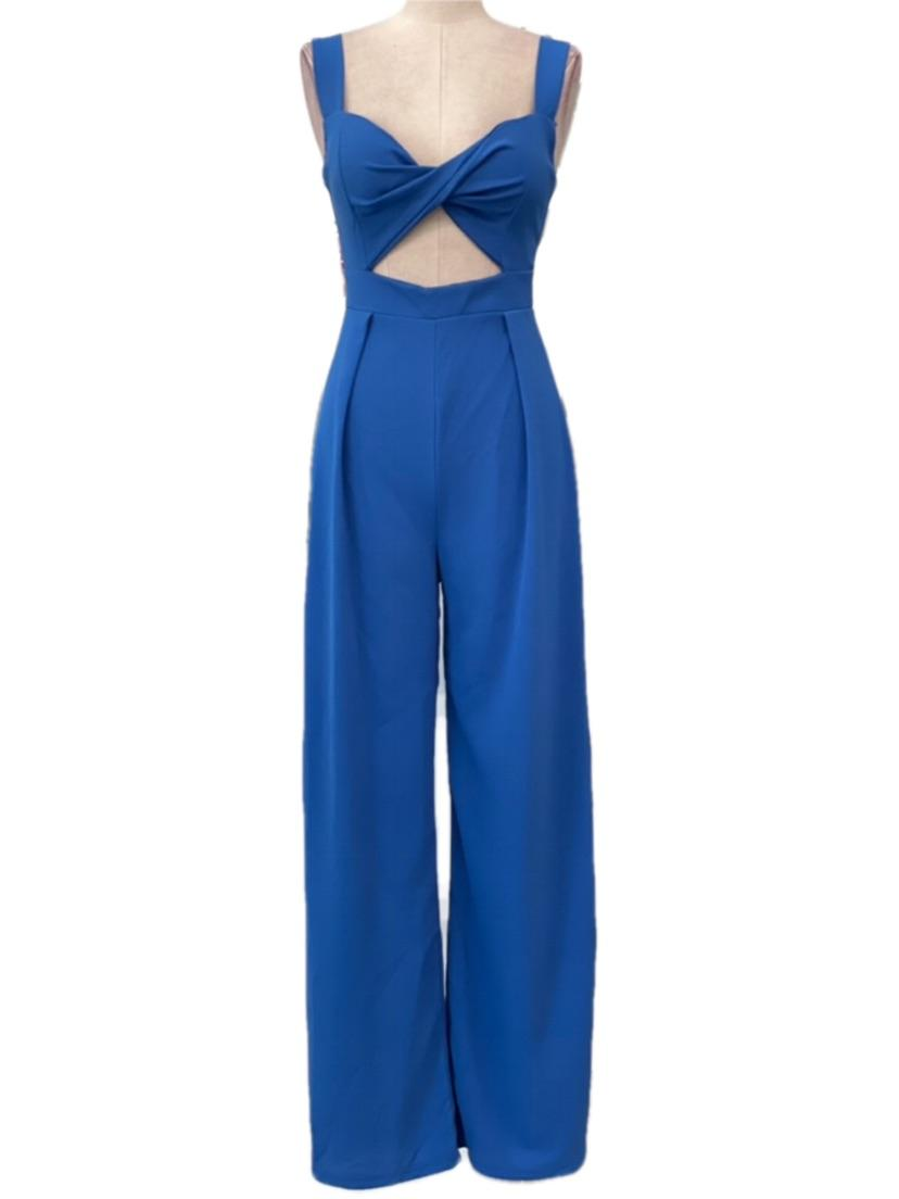 Long Jumpsuit - Emma Wu Design - 20538