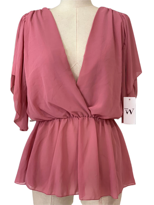 BLUSA GASA - Emma Wu Design - 7262