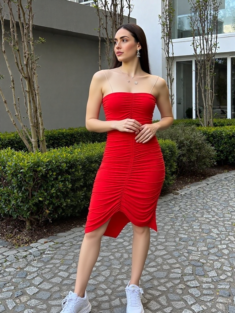 Short Dress 25554 - Emma Wu Design