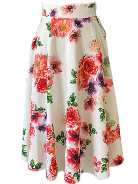 FALDA MIDI - Emma Wu Design - 3849