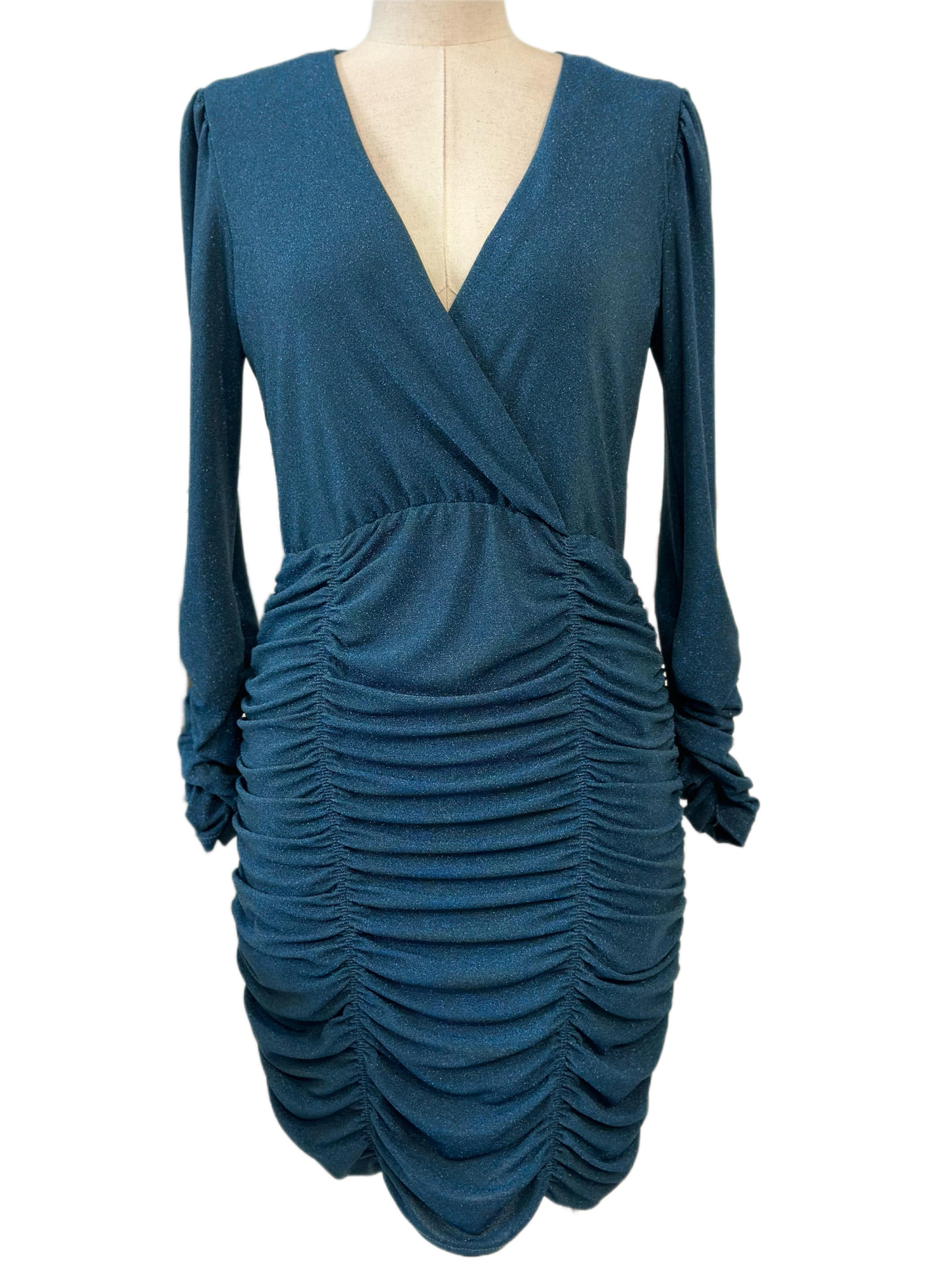 Short Sparkle Dress - Emma Wu Design - 21396