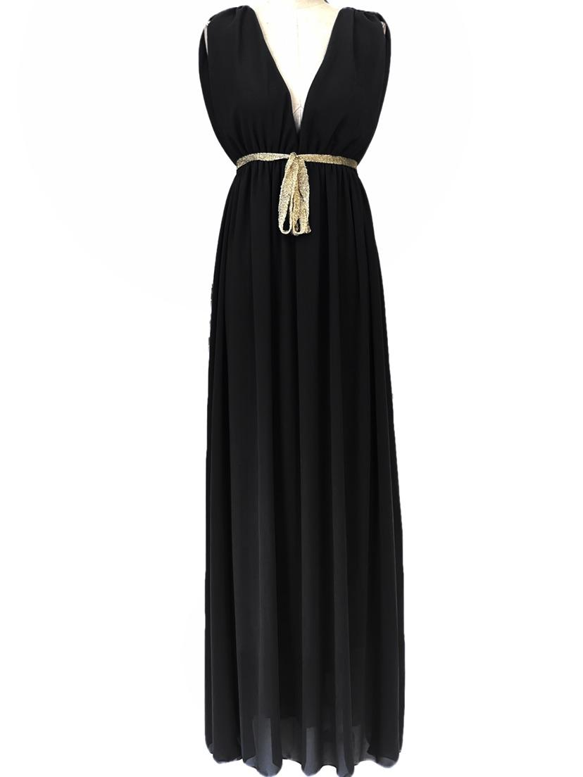 VESTIDO LARGO - Emma Wu Design - 7296