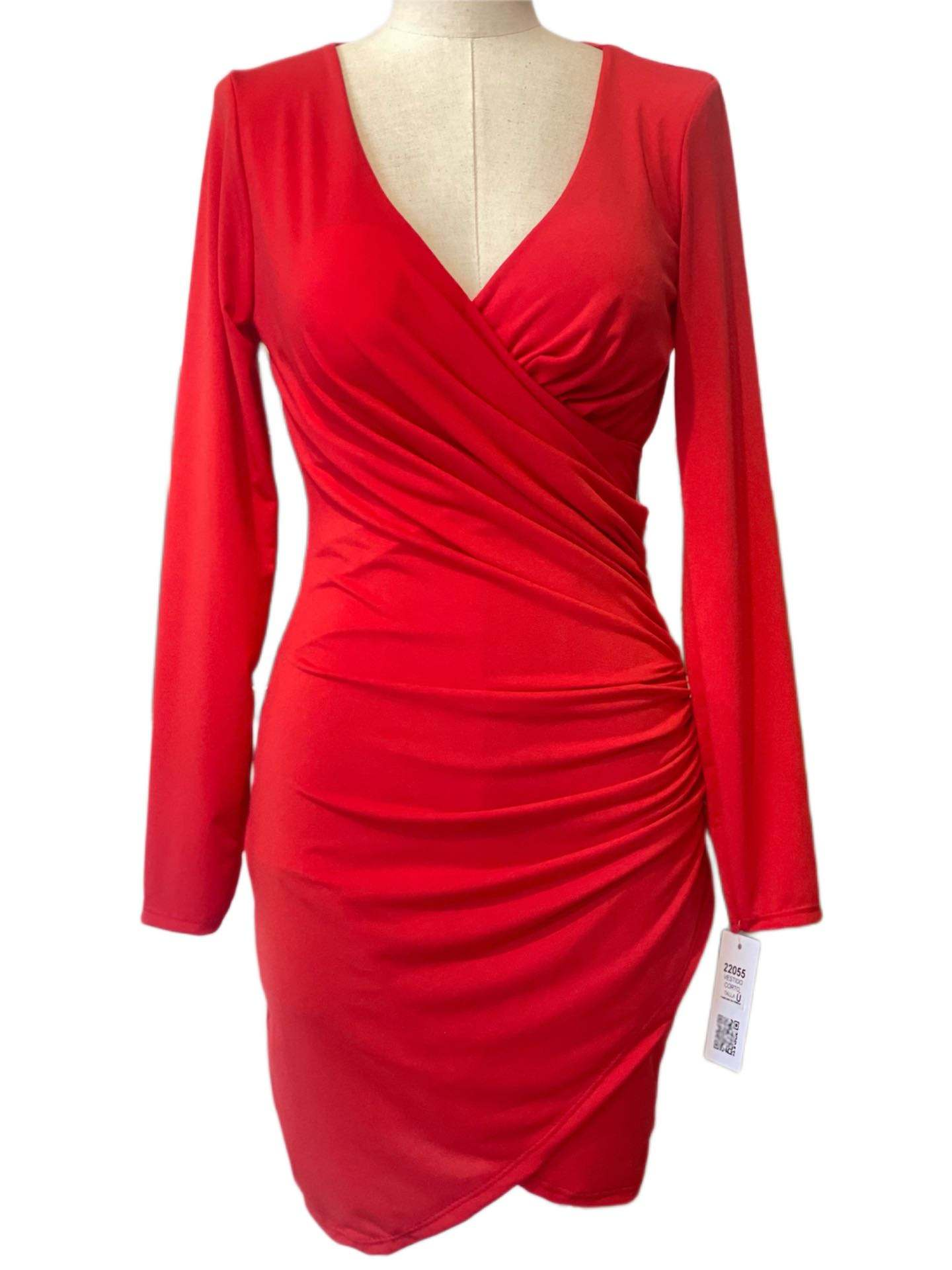 VESTIDO CORTO - Emma Wu Design - 22055 22025