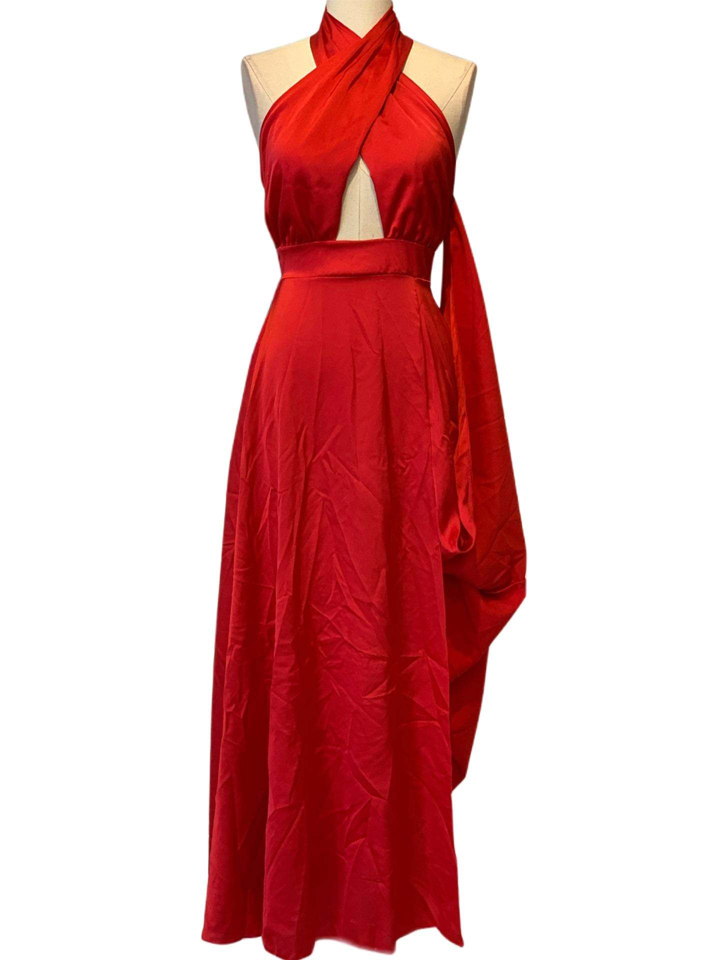 VESTIDO LARGO - Emma Wu Design - 50785