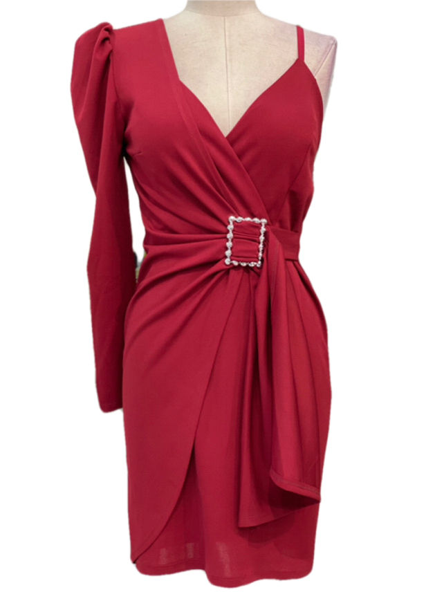 VESTIDO CORTO - Emma Wu Design - 21310