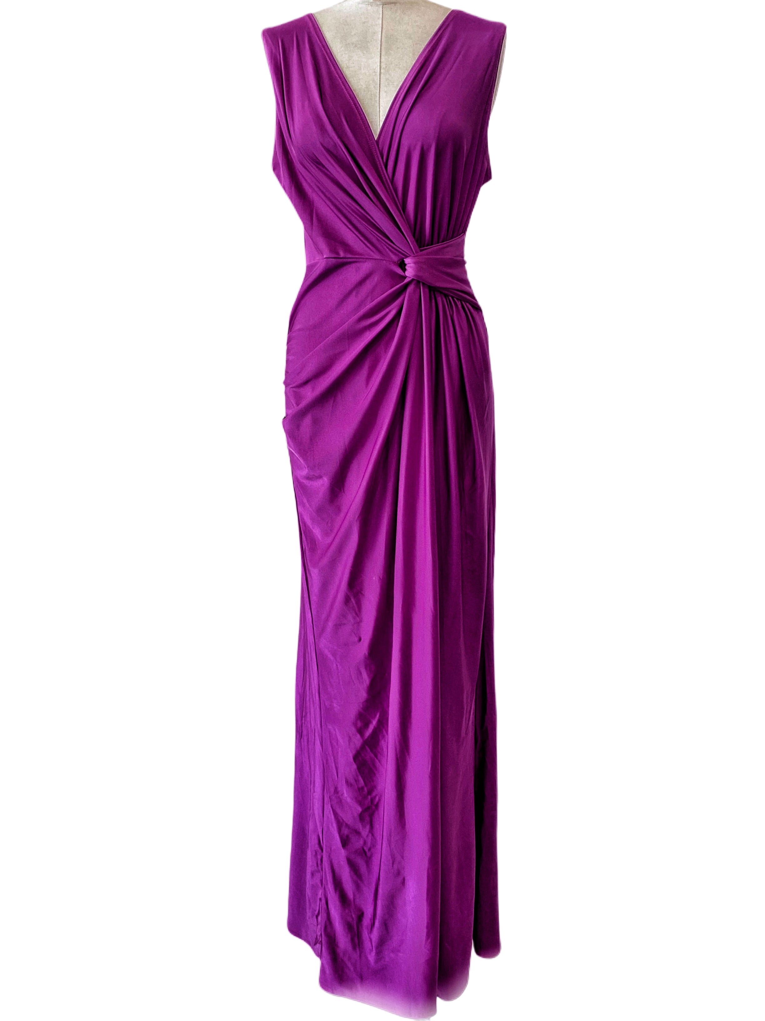 VESTIDO LARGO ELÁSTICO BRILLANTE - Emma Wu Design - 6240