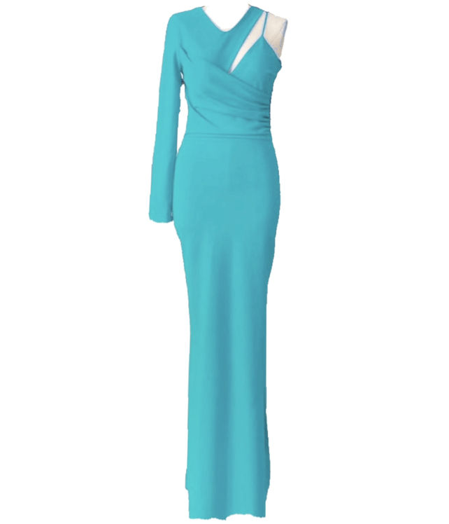 VESTIDO LARGO - Emma Wu Design - 23022