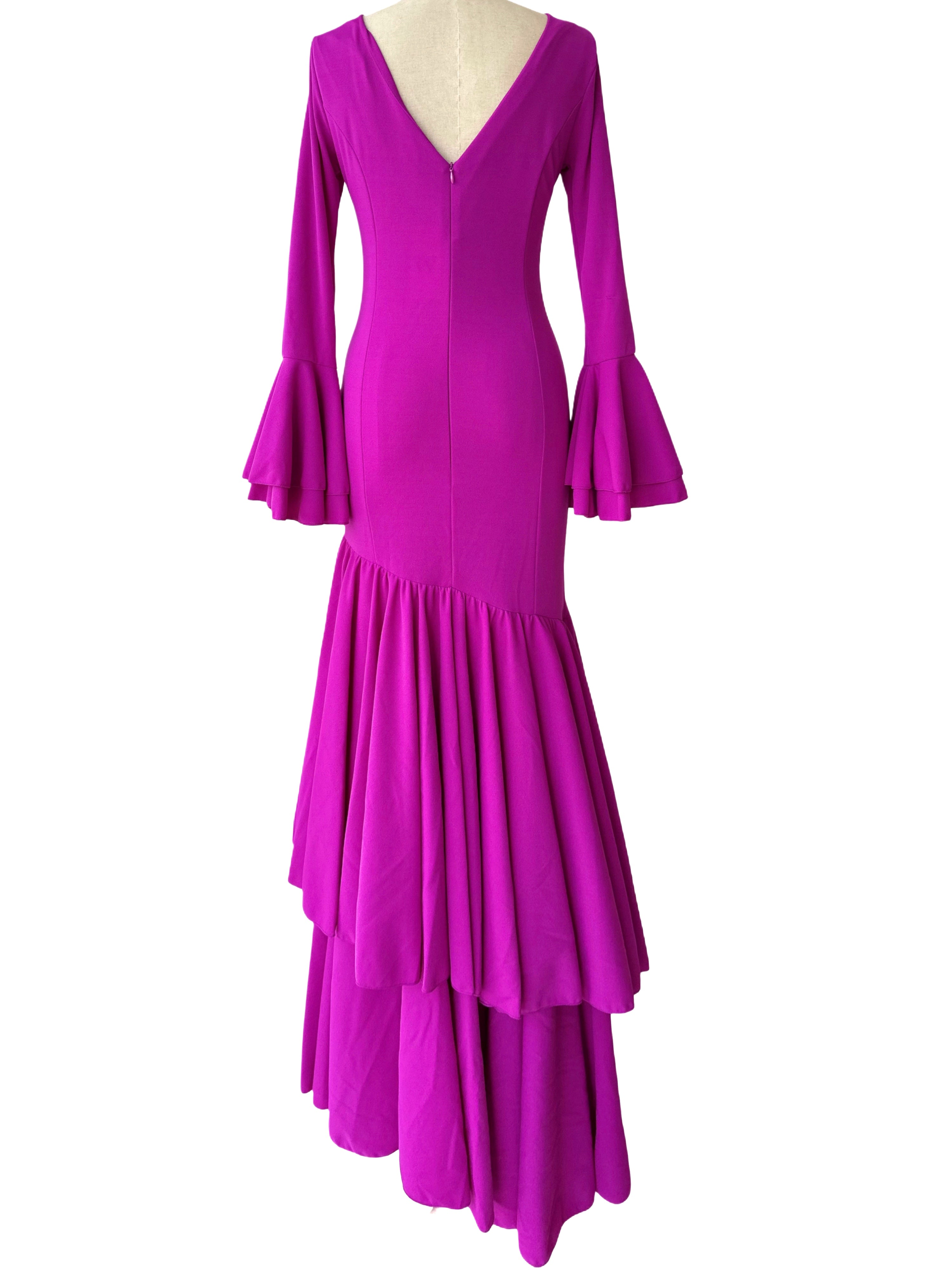 COSTUMES DE FLAMENCO FOIRE D'AVRIL &amp; FLAMENCO LICRA EM246 EMMA WU DESIGN FLAMENCO