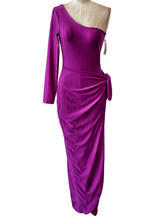 VESTIDO LARGO ELÁSTICO BRILLANTE - Emma Wu Design - 4746