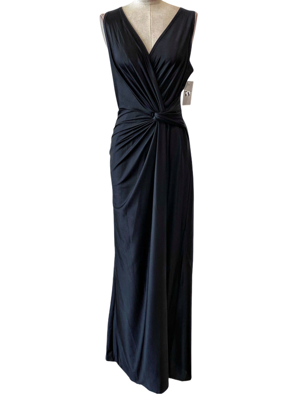 VESTIDO LARGO ELÁSTICO BRILLANTE - Emma Wu Design - 6240
