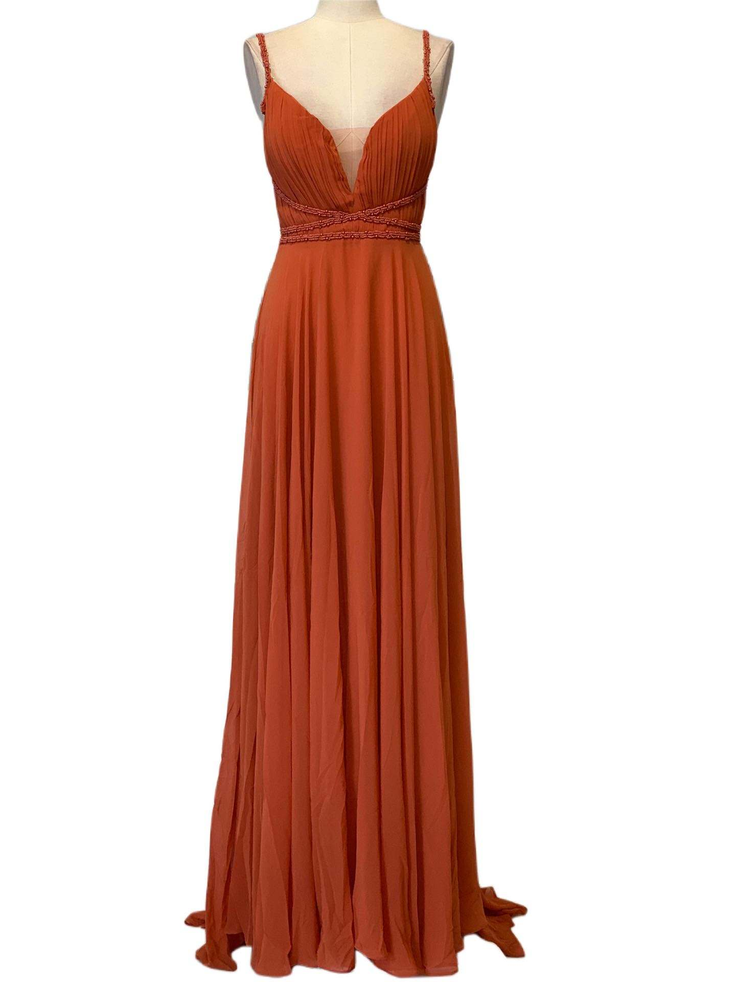 VESTIDO LARGO - Emma Wu Design - 7011