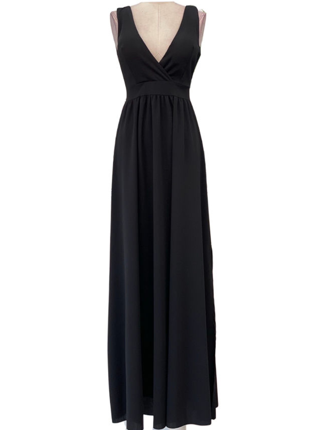 VESTIDO LARGO - Emma Wu Design - 9914