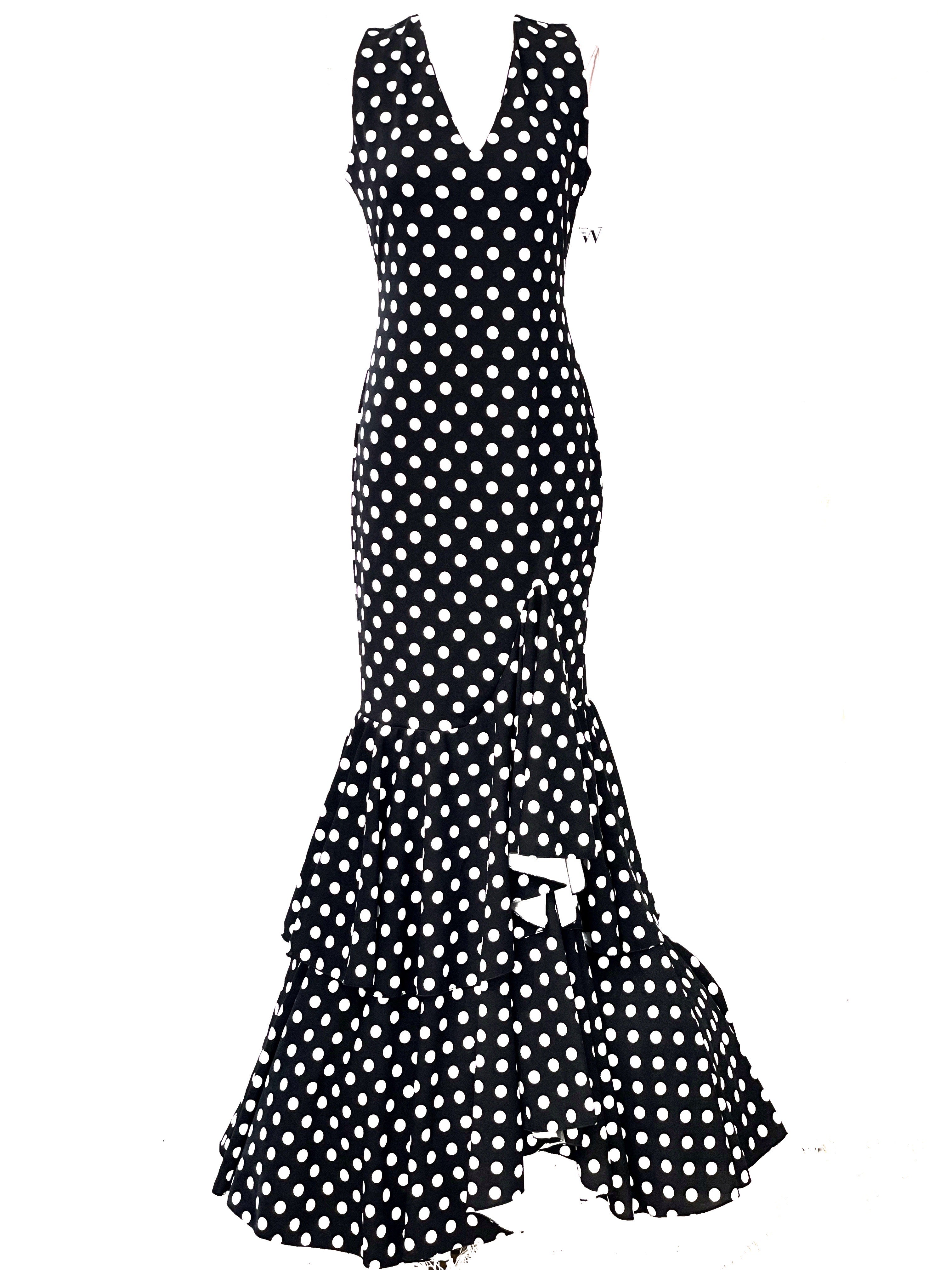 COSTUMES DE FLAMENCO FOIRE D'AVRIL &amp; FLAMENCO LICRA P0492 EMMA WU DESIGN FLAMENCO