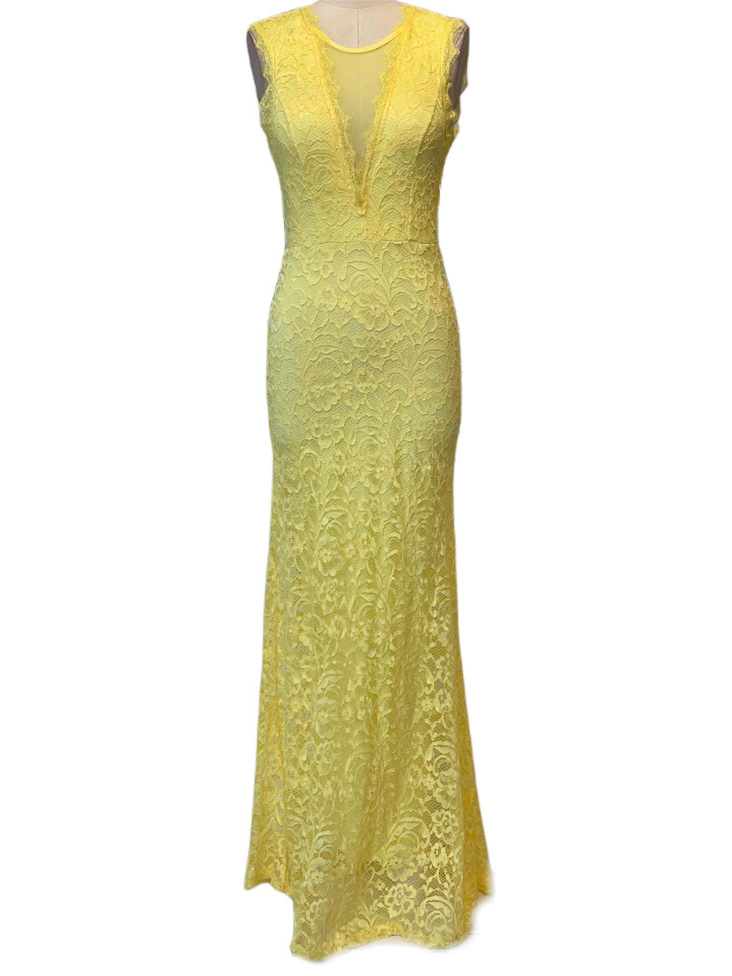 VESTIDO LARGO  - Emma Wu Design - 3446