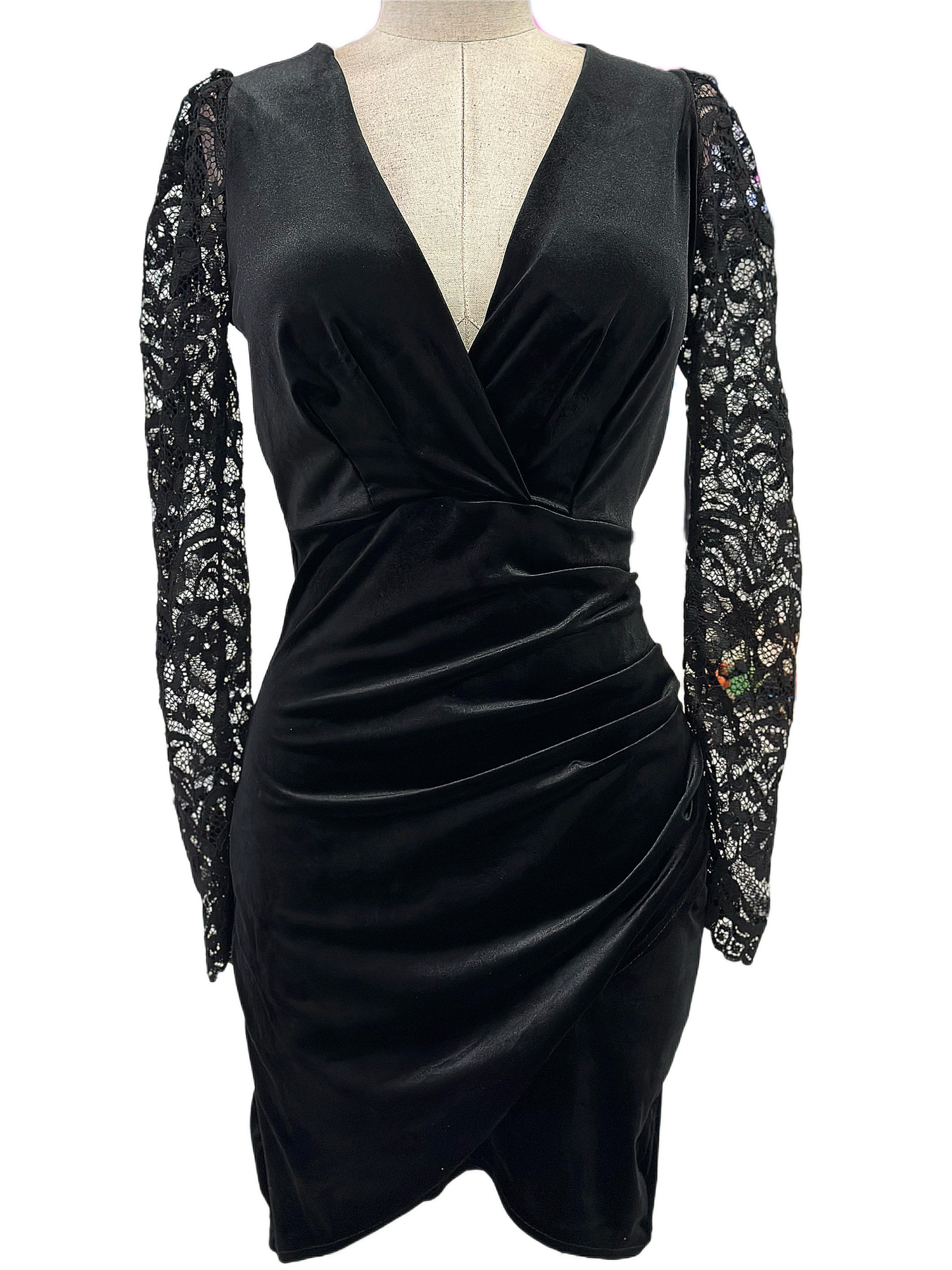 VESTIDO CORTO - Emma Wu Design - 4488