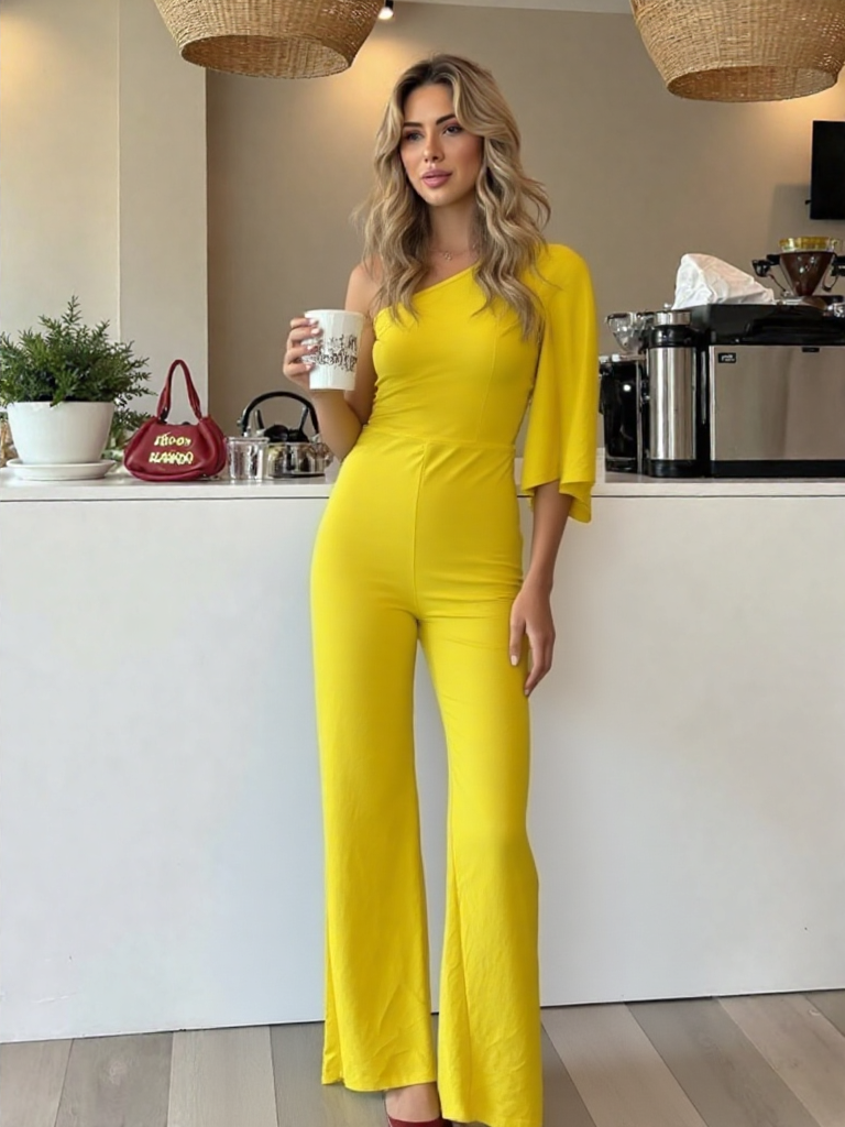 Long Jumpsuit 23543 - Emma Wu Design