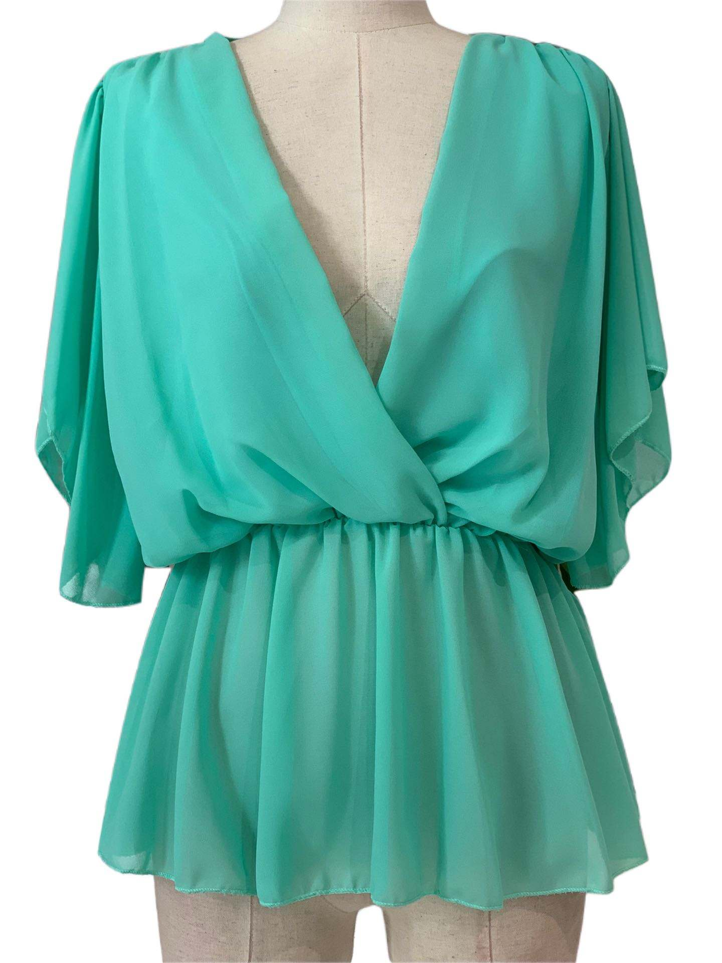 BLOUSE EN MOUSSELINE 7262 - Emma Wu Design