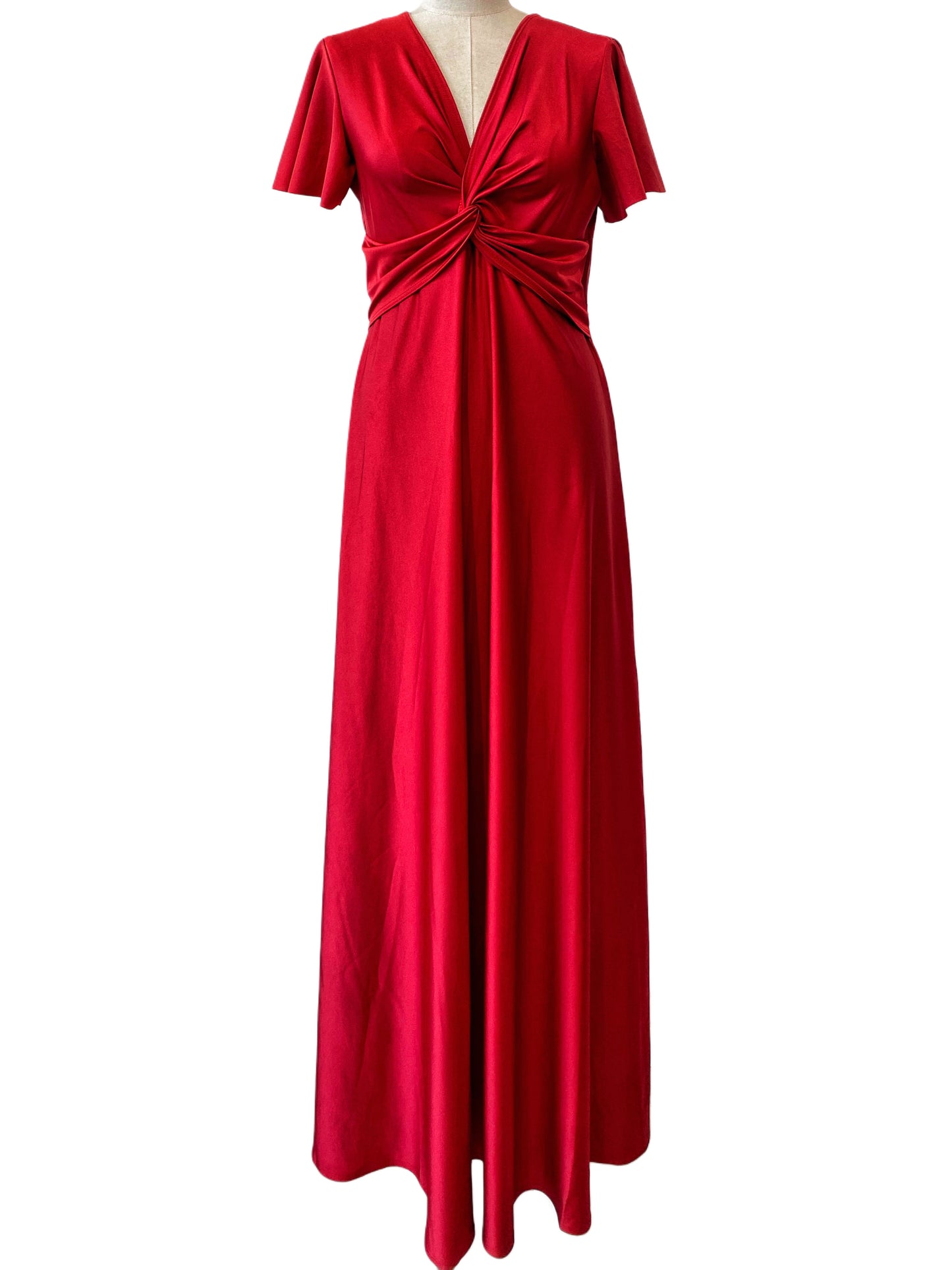 VESTIDO LARGO ELÁSTICO BRILLANTE - Emma Wu Design - 6242