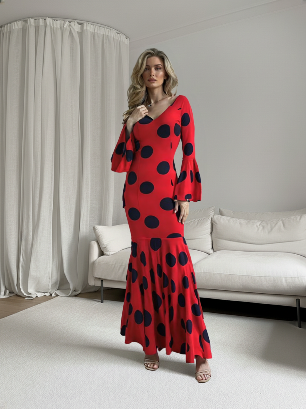 COSTUMES DE FLAMENCO POUR LA FOIRE D'AVRIL &amp; LYCRA FLAMENCO 21043 EMMA WU DESIGN FLAMENCO