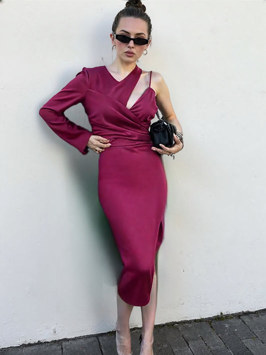 VESTIDO LARGO 23022  - Emma Wu Design