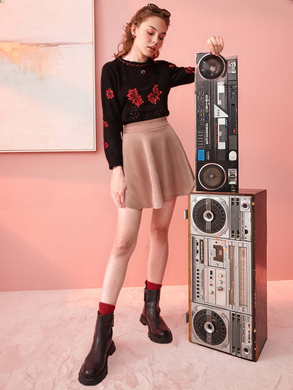 SKATER SKIRT - Emma Wu Design - 1642