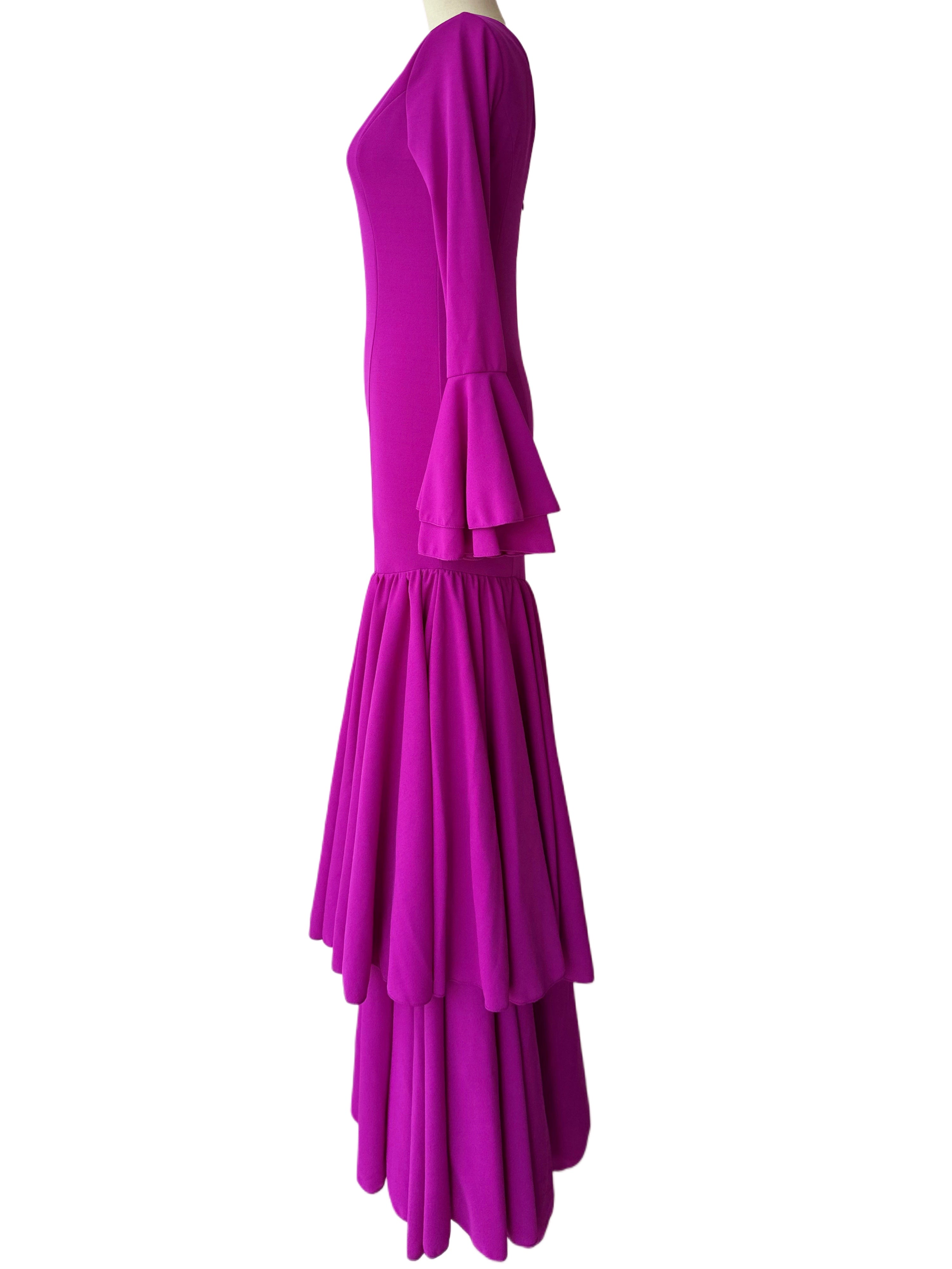 COSTUMES DE FLAMENCO FOIRE D'AVRIL &amp; FLAMENCO LICRA EM246 EMMA WU DESIGN FLAMENCO