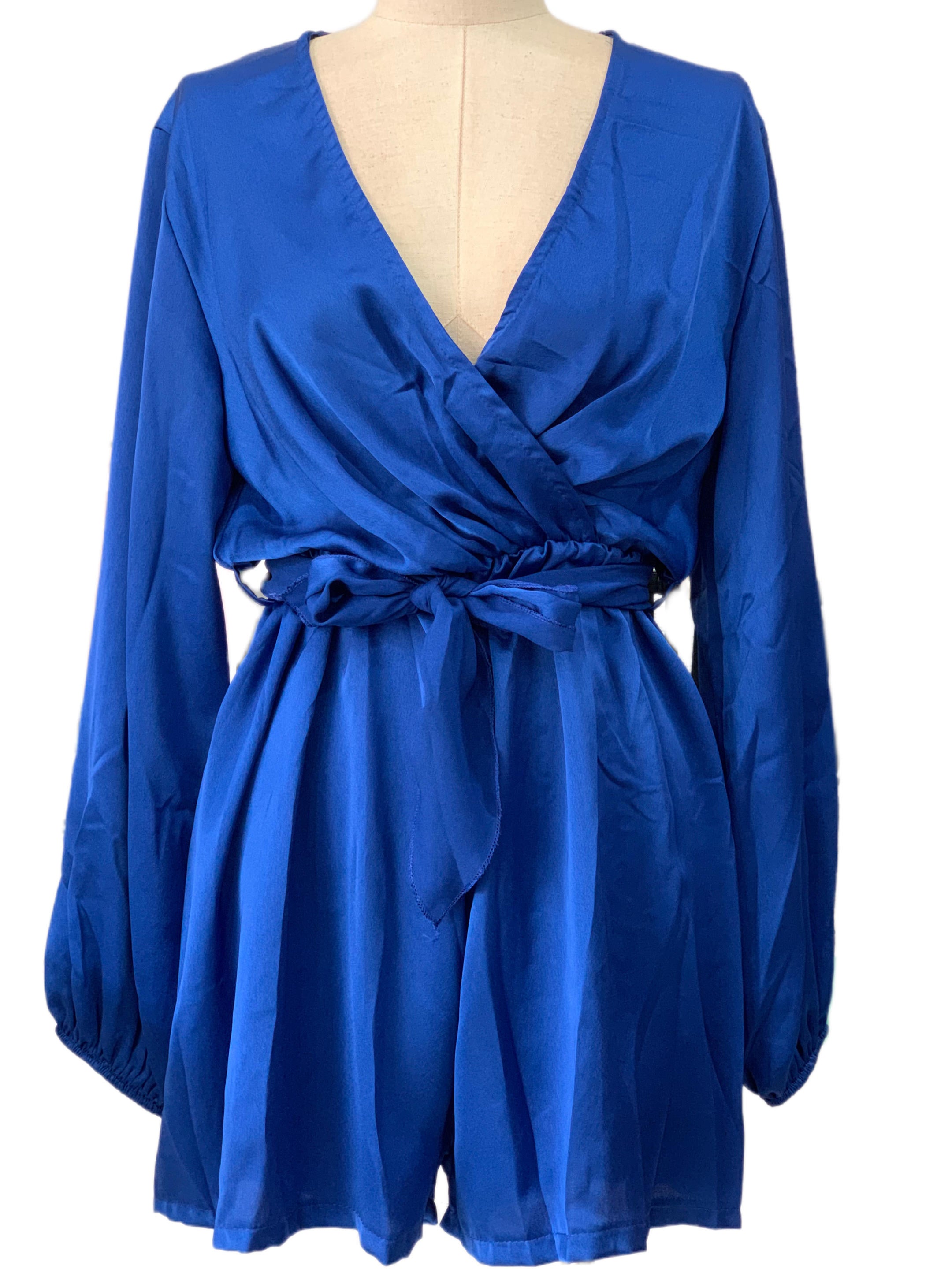 SHORT JUMPSUIT 51028 - Emma Wu Design