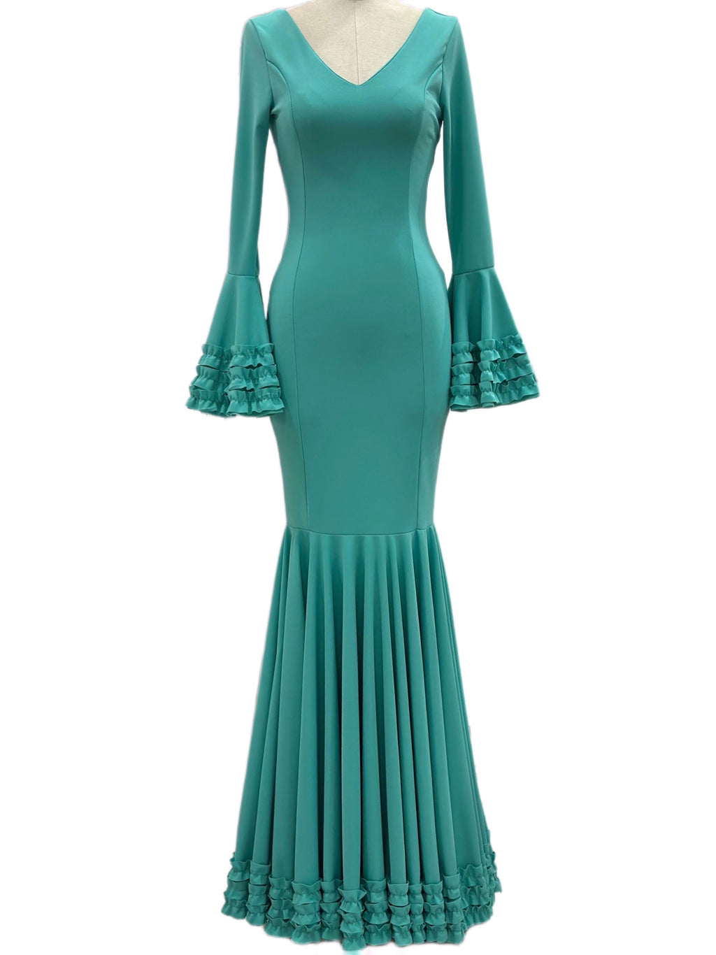 COSTUMES DE FLAMENCO POUR LA FOIRE D'AVRIL &amp; LYCRA FLAMENCO 7815 EMMA WU DESIGN FLAMENCO