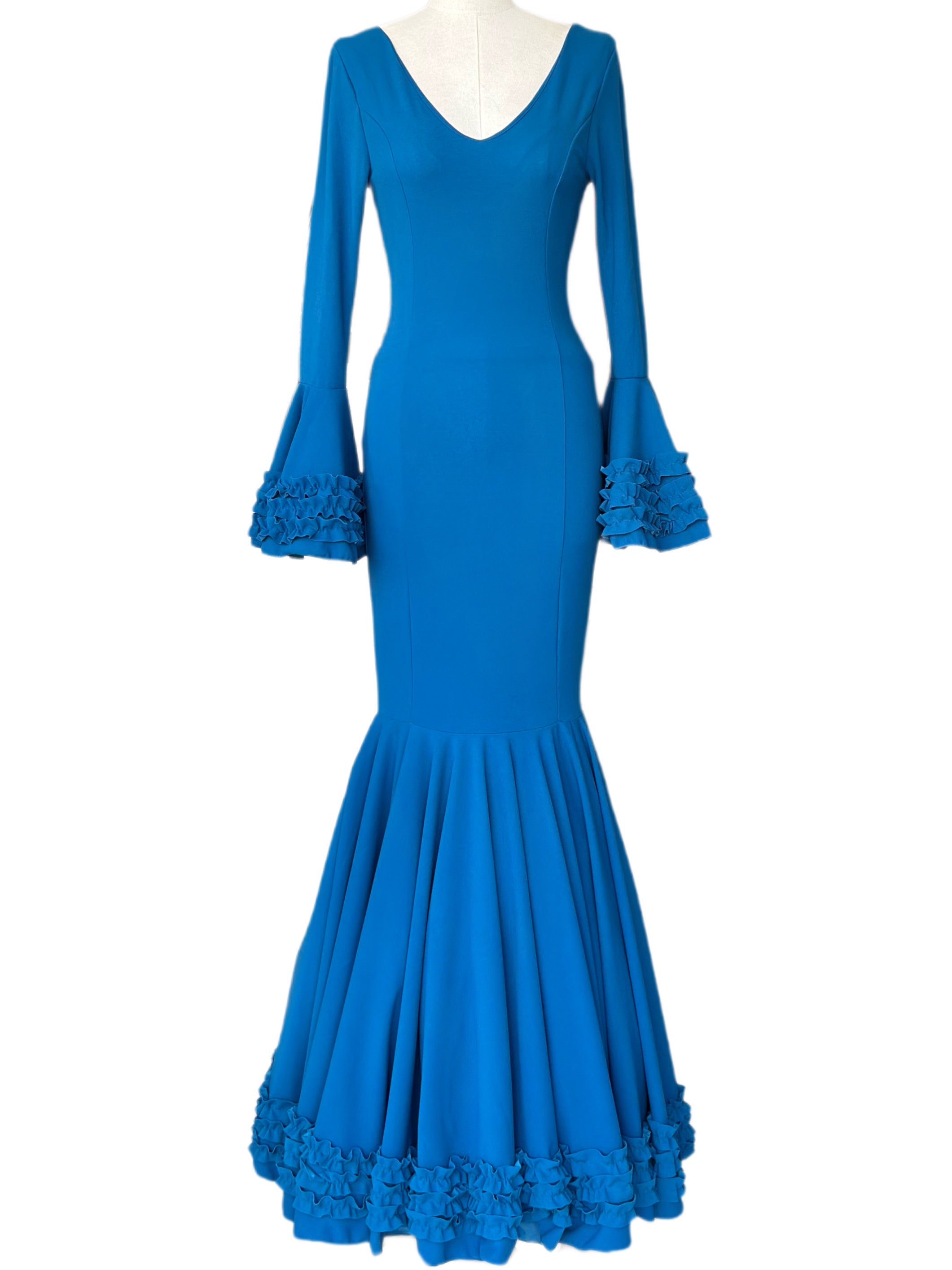 COSTUMES DE FLAMENCO POUR LA FOIRE D'AVRIL &amp; LYCRA FLAMENCO 7815 EMMA WU DESIGN FLAMENCO