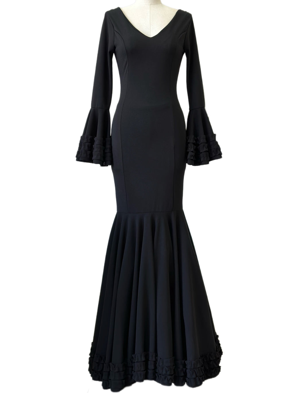 COSTUMES DE FLAMENCO POUR LA FOIRE D'AVRIL &amp; LYCRA FLAMENCO 7815 EMMA WU DESIGN FLAMENCO