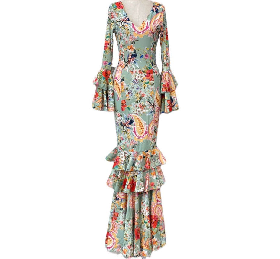 Traje Flamenca - Emma Wu Flamenca - E21041