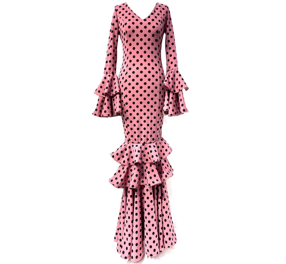 COSTUMES DE FLAMENCO FOIRE D'AVRIL &amp; LYCRA FLAMENCO P0485 EMMA WU DESIGN FLAMENCO