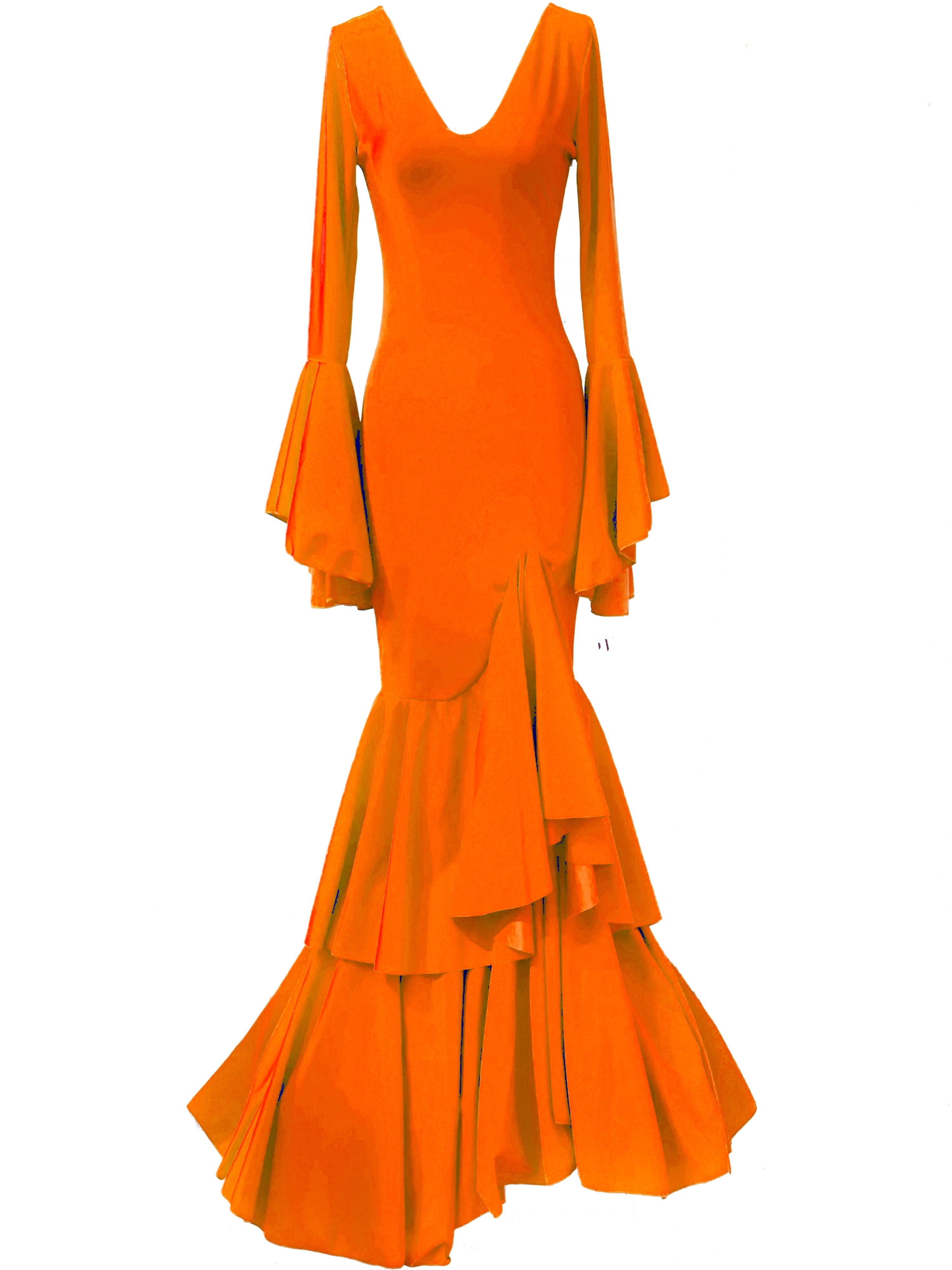 COSTUMES DE FLAMENCO POUR LA FOIRE D'AVRIL &amp; LYCRA FLAMENCO 0495 EMMA WU DESIGN FLAMENCO