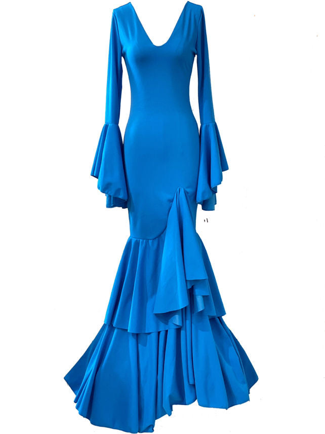 COSTUMES DE FLAMENCO POUR LA FOIRE D'AVRIL &amp; LYCRA FLAMENCO 0495 EMMA WU DESIGN FLAMENCO