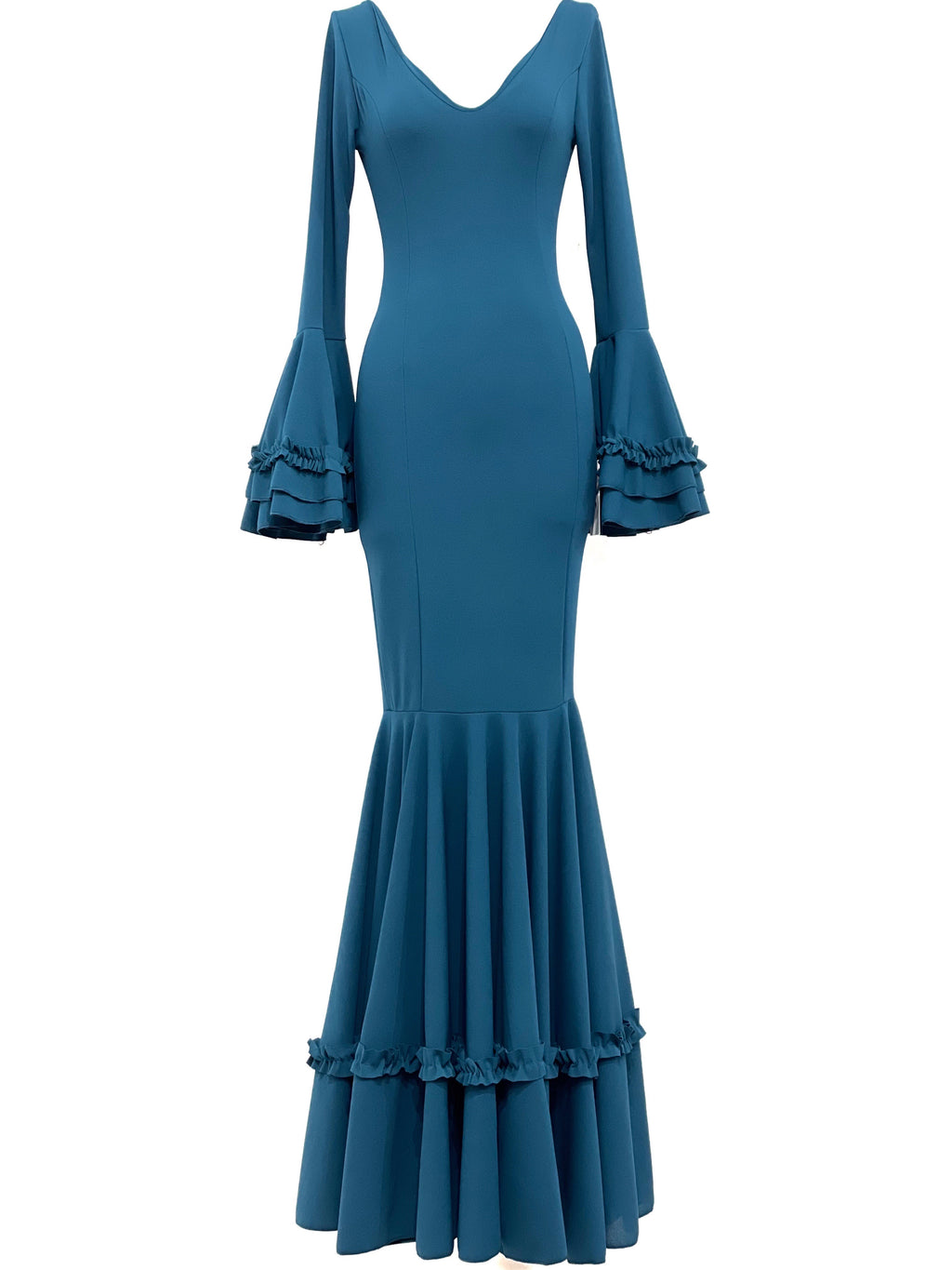 COSTUMES DE FLAMENCO POUR LA FOIRE D'AVRIL &amp; LYCRA FLAMENCO 7817 EMMA WU DESIGN FLAMENCO