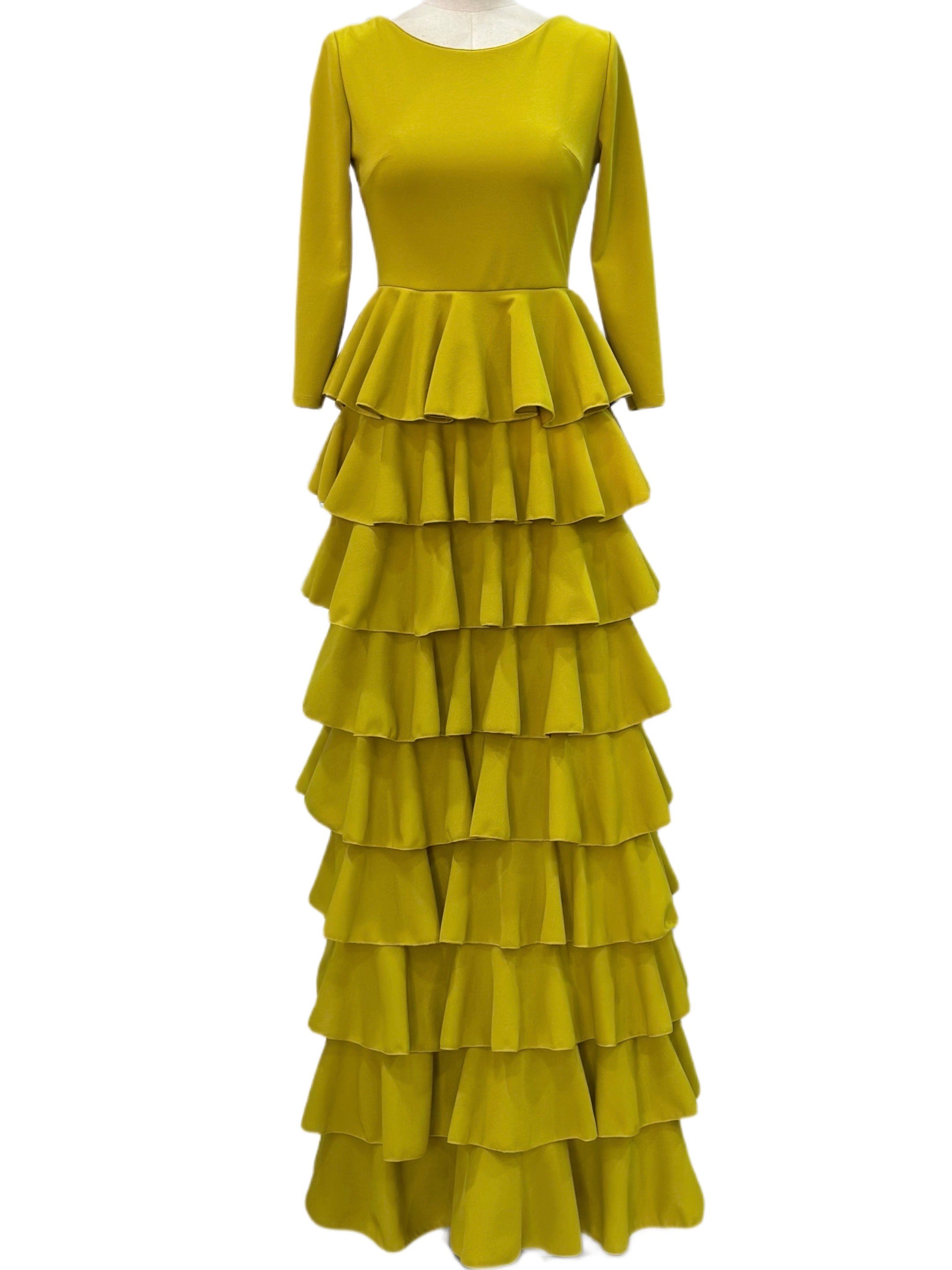 COSTUMES DE FLAMENCO FOIRE D'AVRIL &amp; FLAMENCO LICRA EM227 EMMA WU DESIGN FLAMENCO