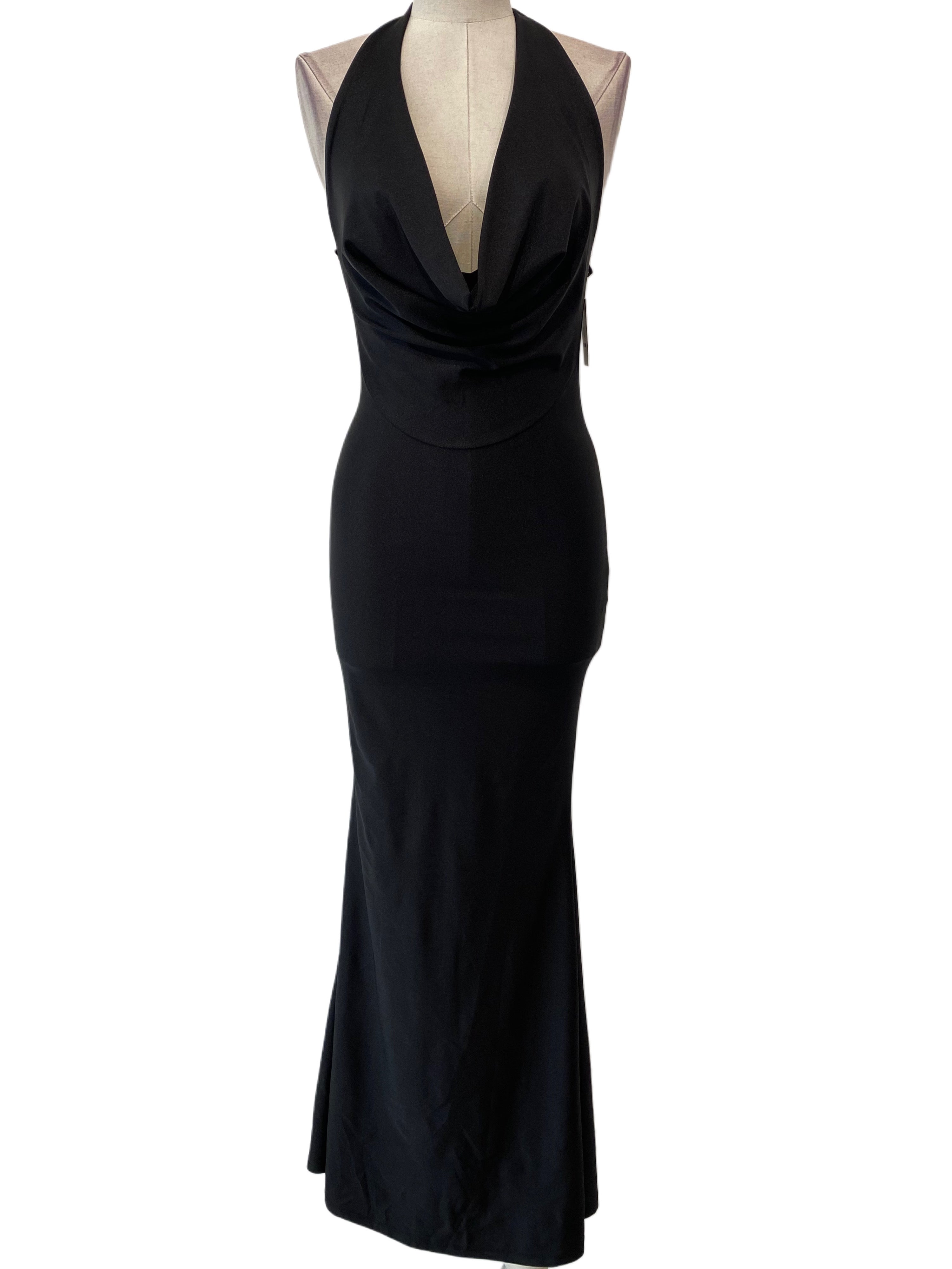 Emma Wu Design Vestido Largo Elástico Brillante 23917 Elegante y Duradero para Ocasiones Especiales 85% Poliéster 15% Elastano