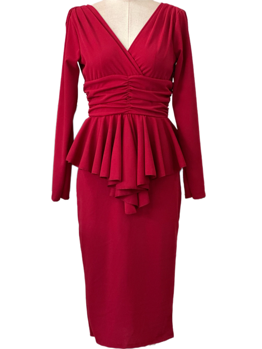 VESTIDO MIDI - Emma Wu Design - 4136