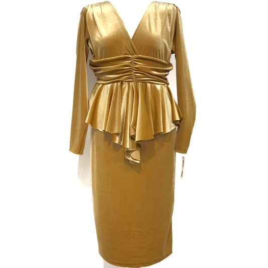 VESTIDO TERCIOPELO - Emma Wu Design - 7670