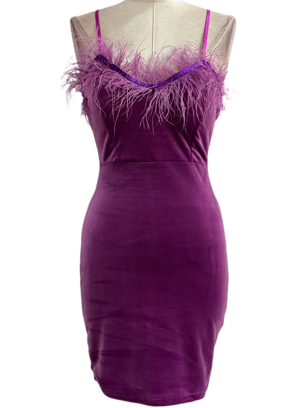 ROBE À PLUMES 22256 - Emma Wu Design
