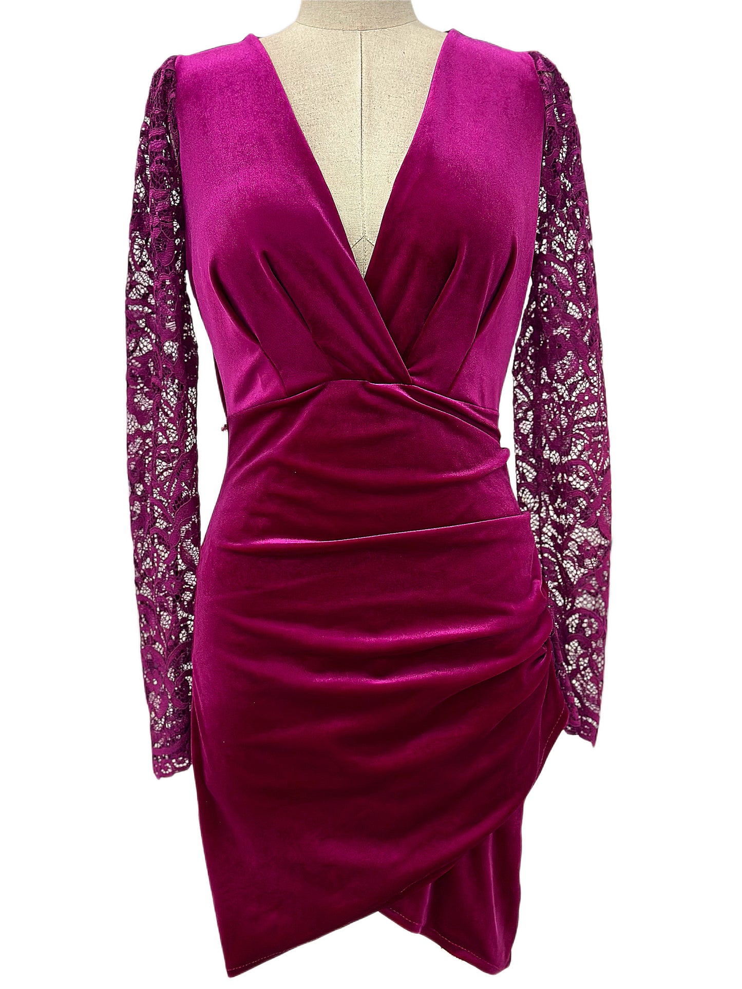 VESTIDO CORTO - Emma Wu Design - 4488