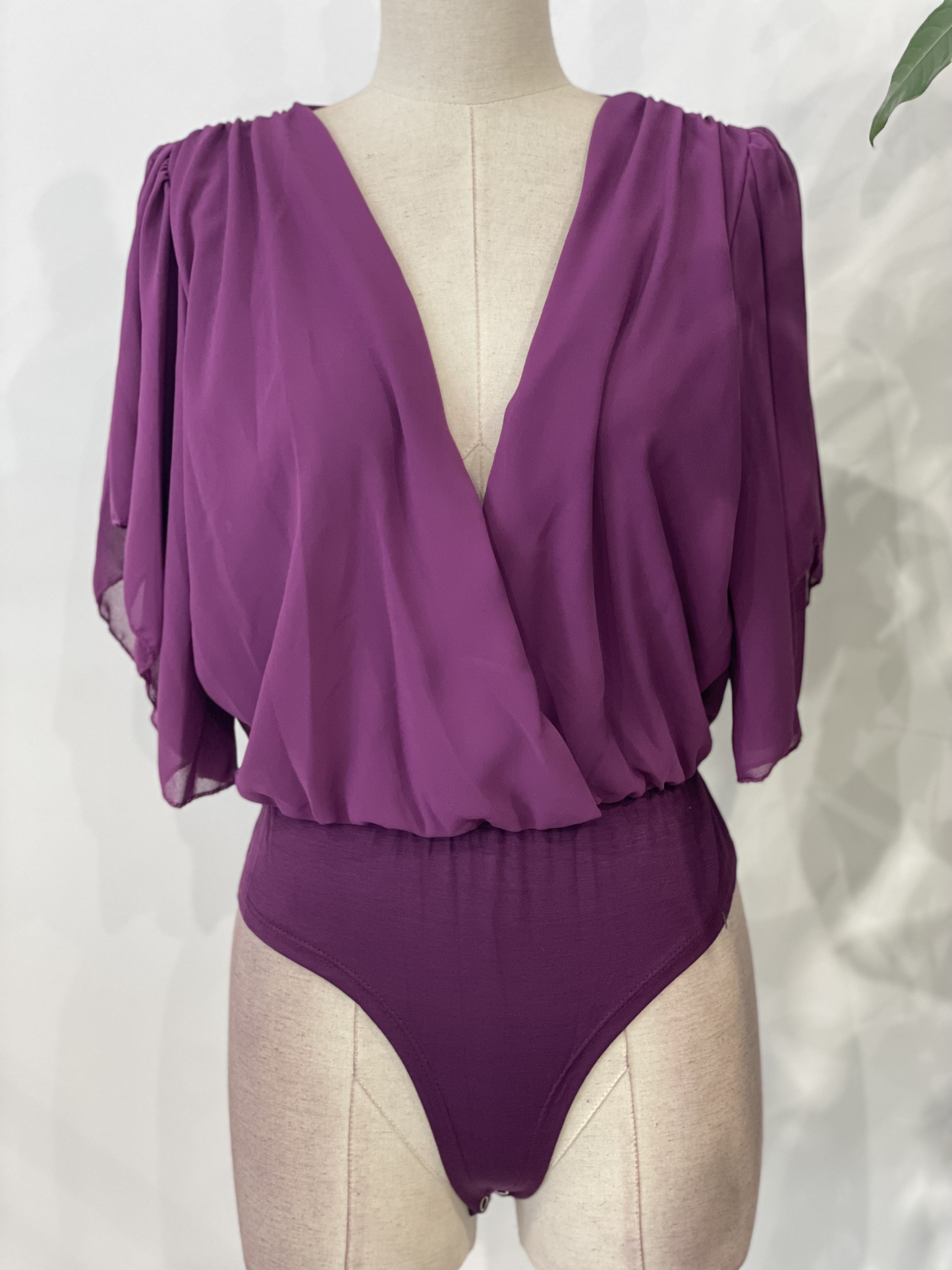 BODY MANGA CORTA - Emma Wu Design - 3686