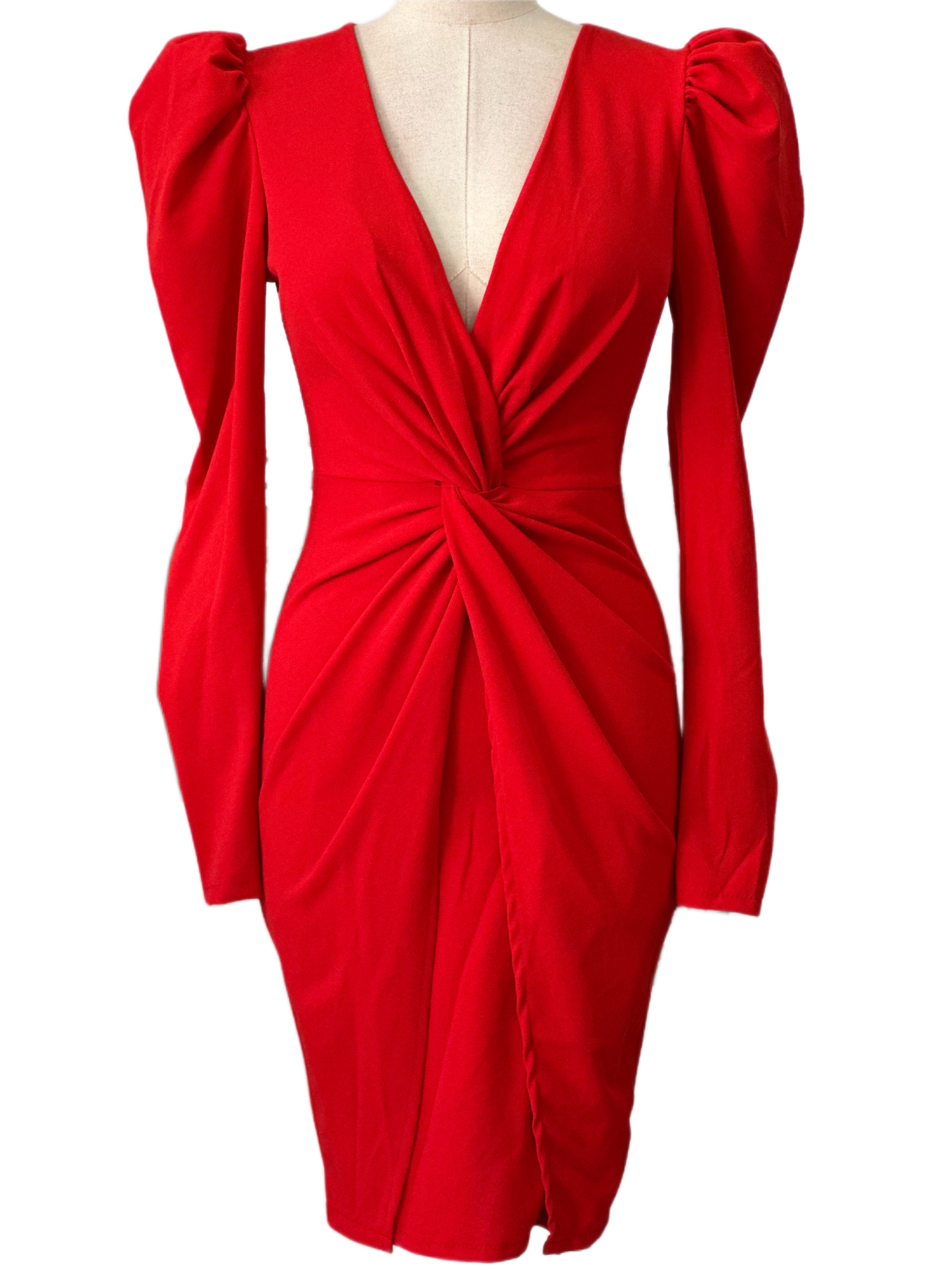VESTIDO MIDI - Emma Wu Design - 23117
