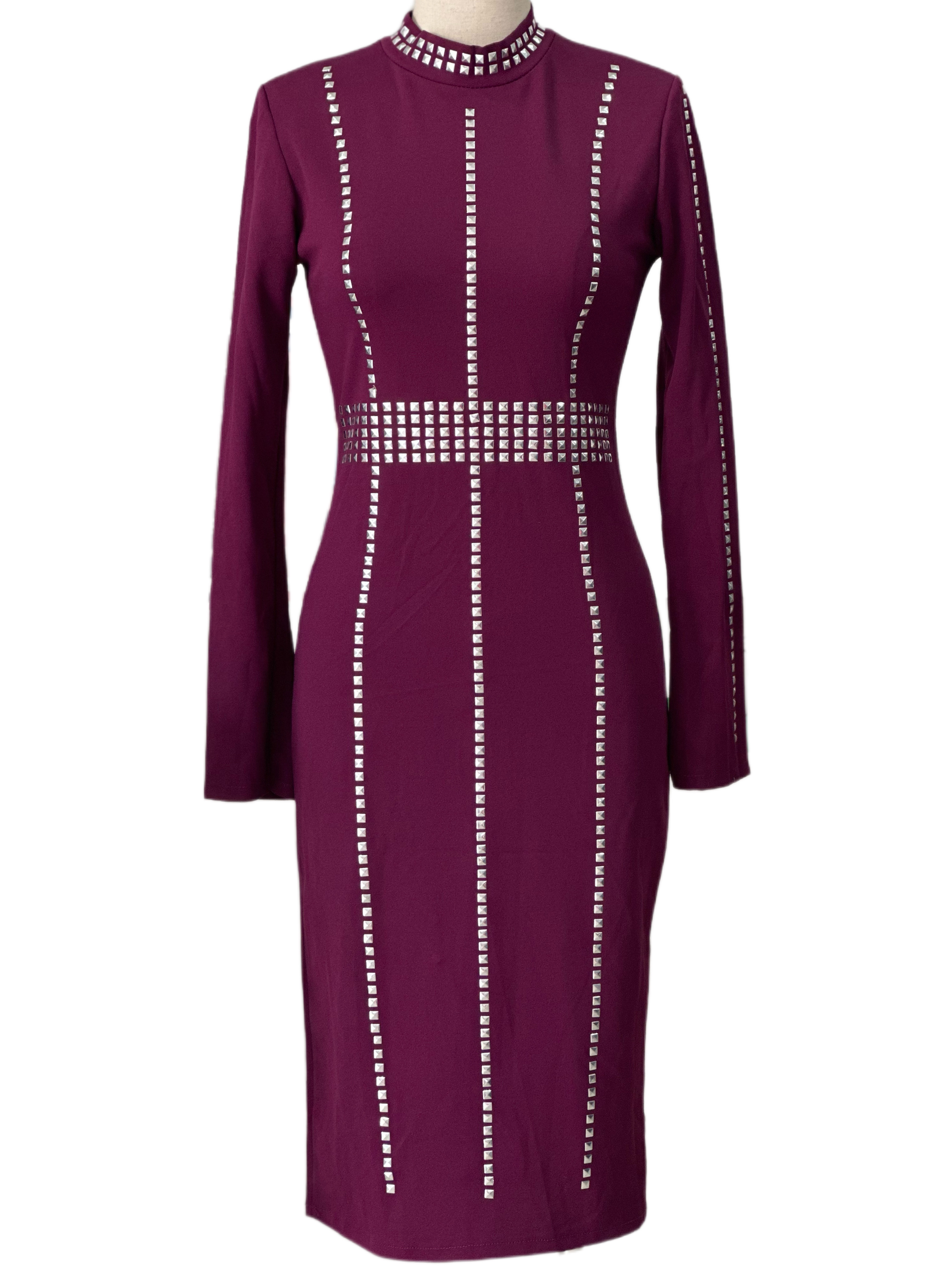 MIDI DRESS 7453 - Emma Wu Design